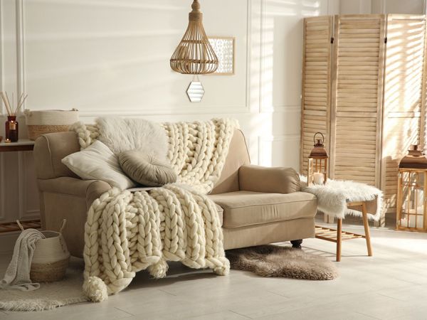 Kuscheliges Wohnzimmer Beispiel